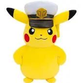 Pokémon Peluche Pikachu casquette 20cm