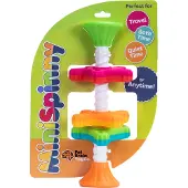 FAT BRAIN Mini Spinny Baby Toy Vert Enfants