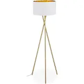 Relaxdays Dreibein-Stehlampe (E27)