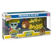 Funko POP! POP Pack 2 figurines Bob l'éponge, Squidward et Sea Bear