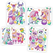 Djeco Set de Coloriage - Magie Couleur - Animaux de la forêt - - UneTaille - Set de Coloriage