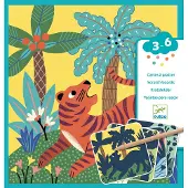 Djeco Toy Scratch Cards Big Animals Dj09095