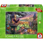 Schmidt Spiele Puzzle 1000 Teile Kinkade Disney Maleficen 58029