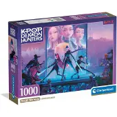 Clementoni - K-Pop Demon Hunters - Puzzle 1000 Pieces