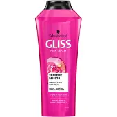 Schwarzkopf Gliss Supreme Length, Shampooing pour cheveux longs et vulnérables, 400 ml