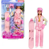 Barbie Poupée Deluxe Snowboarder