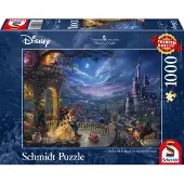 Schmidt Thomas Kinkade, Disney, La Belle et la Bête, Danse au clair de lune, puzzle de 1000 pièces