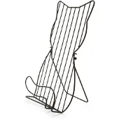 Kikkerland Chat Livre de Cuisine Stan Support de Livre de Recettes en mtal pour Comptoir de Cuisine Support de Livre de Cuisine Support dcorati