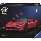Ravensburger Ferrari Sf 90 Stradale 3d Puzzle 108 Pieces Rose Enfants