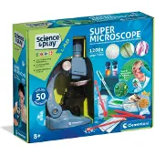 Clementoni Super Microscope 1200x Microscope Clair One Size / EU Plug 220V
