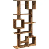 vidaXL Bibliothèque vieux bois 92x29x188 cm bois d'ingénierie