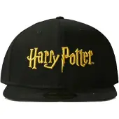 Difuzed Hommes, Casquette, HARRY POTTER - Logo Or - Casquette Snapback, Or, (Taille unique)