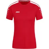 Jako Power kurzarm Trikot Damen 100 - rot 42