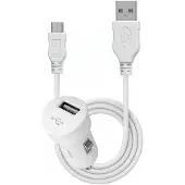 Blueway MINICACMICWBB - MiniCAC 1A+Câble MicroUSB blc