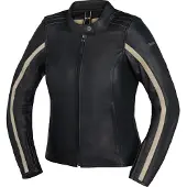 IXS Stripe Veste en cuir de moto pour dames