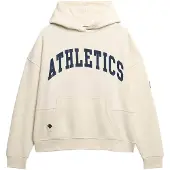 Superdry Sweat-shirt 'Athletic Essentials' marine / blanc cassé