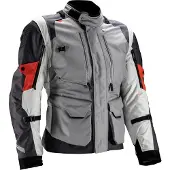 Leatt ADV Multitour 5.5 Veste textile Gris/Noir/Rouge 2XL hommes