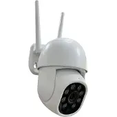 Technaxx Mini PT Outdoor Kamera TX-390 (2304 x 1296 Pixels), Caméra réseau, Noir