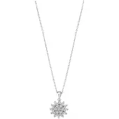 Lotus Collier Pendentif Fleur de Lotus Élégant LP3081-1/1
