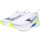 Mizuno WIP J1GC268601 in White/Estate Blue/Lightning Yellow color size 44