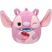 Squishmallows Peluche - 20 cm - Disney Angel av. Bouquet - - UneTaille - Peluche