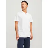 Jack & Jones T-Shirt 'JJEBasic' rouge / blanc
