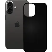 Pedea Étui souple en TPU (Apple iPhone 16 Plus), Coque pour téléphone portable, Noir