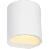 SLV PLASTRA Applique murale, GL 104 ROUND, plâtre blanc, G9, max. 42W