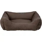 Trixie Marley lit, square, 80 × 60 cm, dark brown (Chat, Chien)