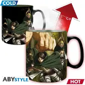 ABY Style Attack on Titan Tazza Heat Change 460ml: TitanS3, Tasse, Multicolore