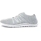 Dockers par Gerli : Chaussures pour filles, type ballerines, chaussures pieds nus, couleur grise, pour le quotidien