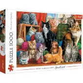 Trefl 10555 Puzzle Chats - 1000 pièces