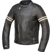IXS Andy Black Leather Motorcycle Jacket Taille 50