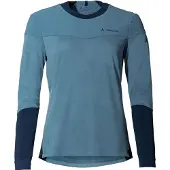 Vaude Bike Moab Pro Long Sleeve T-shirt Bleu 40 Femme