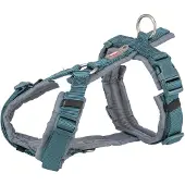 Trixie Premium Trekking Geschirr 70-85 cm/25 mm petrol/grafit