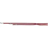 Trixie Hondenriem Premium Verstelbaar Tweelaags Sangria - 200X1 Cm (XS, Chien, Promenade)