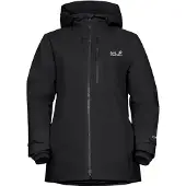 Jack Wolfskin Flowline 3in1, veste de ski, femme, noir