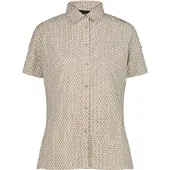 CMP 34s6316 Short Sleeve Shirt Beige M Femme
