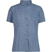 CMP 34s6316 Short Sleeve Shirt Bleu 2XS Femme
