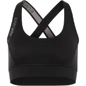 Super.natural Rubberribbra Sports Bra Noir S Femme