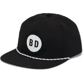 Black Diamond Synthetic Rope Cap Noir