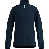 Odlo Veste de ski de fond Essentials Warm pour enfants, unie - , couleur : 20731 dark sapphire, taille : 128