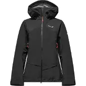 Salewa Veste de ski pour femmes, modèle Ortles GTX 3L EPE, couleur noire, taille 40