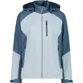 Campagnolo VESTE FEMME ZIP HOOD bleu ciel 38