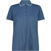 CMP 31t5066 Short Sleeve Polo Bleu S Femme
