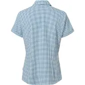 Vaude Seiland Iii Short Sleeve Shirt Bleu 38 Femme