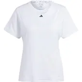 Adidas T-shirt fonctionnel 'Designed For Training' noir / blanc