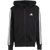Adidas Veste de survêtement 'Essentials' noir / blanc