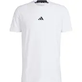 Adidas T-Shirt fonctionnel 'Designed For Training' noir / blanc