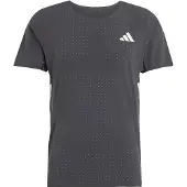 Adidas T-Shirt fonctionnel 'Adizero' vert clair / noir / blanc